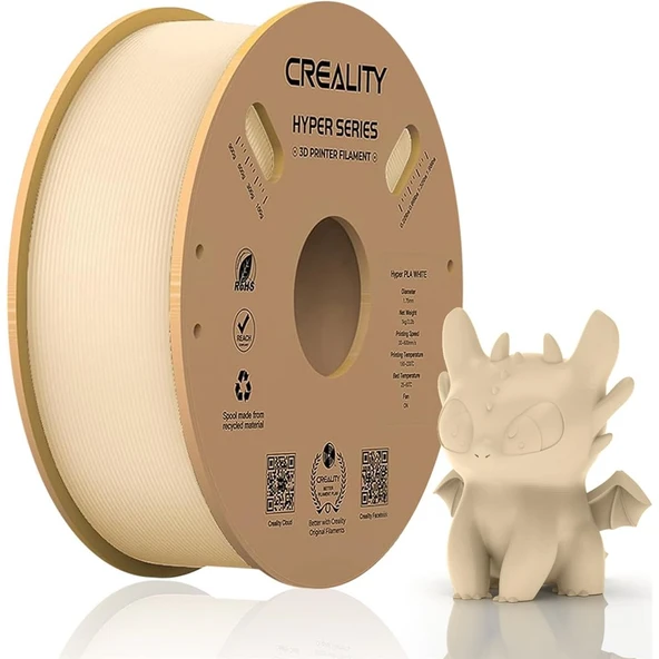 Creality Hyper Pla Ten Filament 1.75mm 1000gr - Urhanshop Yetkili Satış ürün görseli 1