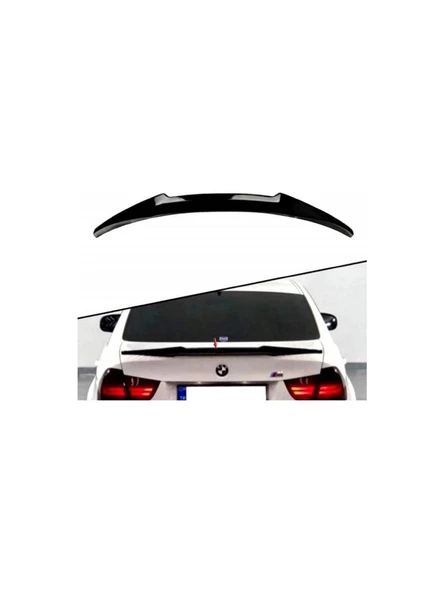Bmw3.seri E90 Uyumlu Plastik Boyasız M4YARASA Spoiler 2006-2012 ürün görseli 1