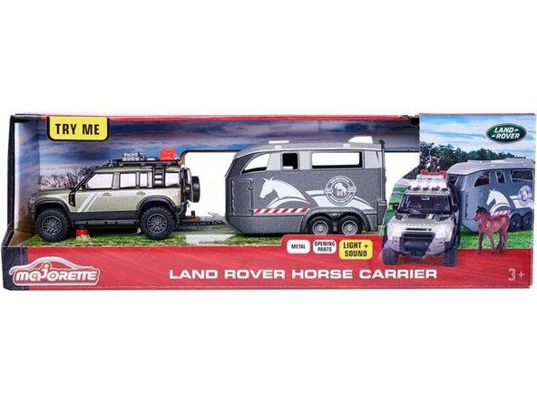 Majorette Land Rover Horse Carrier ürün görseli 1