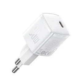 Baseus CCXF000302 30W USB-C Beyaz Şarj Adaptörü - Resim 2