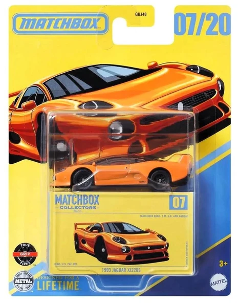 Matchbox Koleksiyon Araçlar 1993 JAGUAR XJ220S GBJ48 - JCL26 ürün görseli 1
