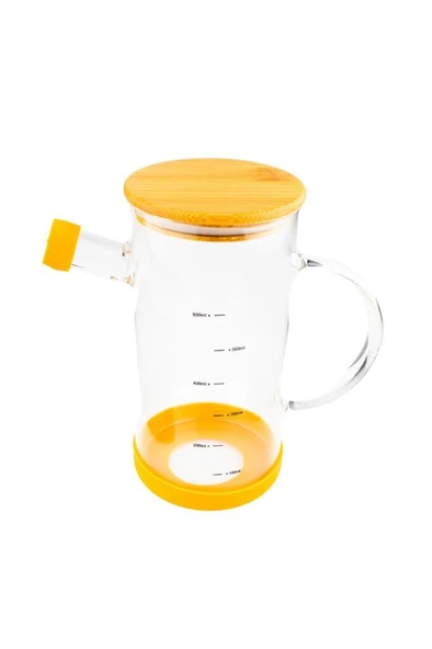 Bambum Gepetto - Bambu Kapaklı Yağdanlık 600ml ürün görseli 1