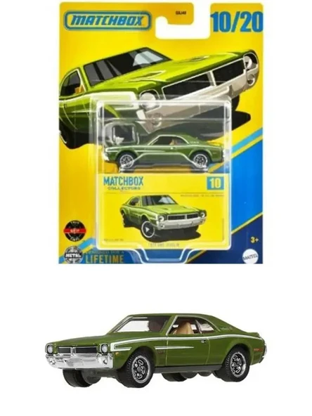 Matchbox Koleksiyon Araçlar 1970 AMC JAVELIN GBJ48 - JCL39 ürün görseli 1