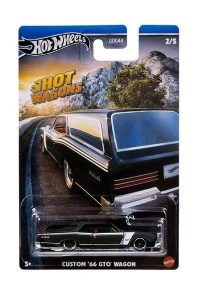 Hot Wheels Hot Wagons Custom '66 Gto Wagon HWR56 HRR87 ürün görseli 1