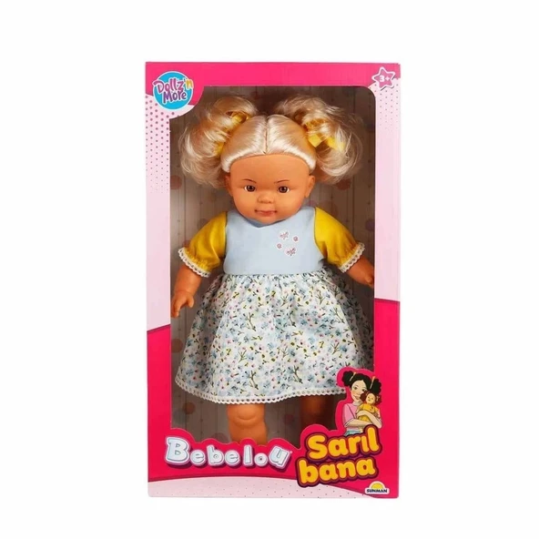 Mey İthalat® 40052 Sarıl Bana Et Bebek 40 cm ürün görseli 1