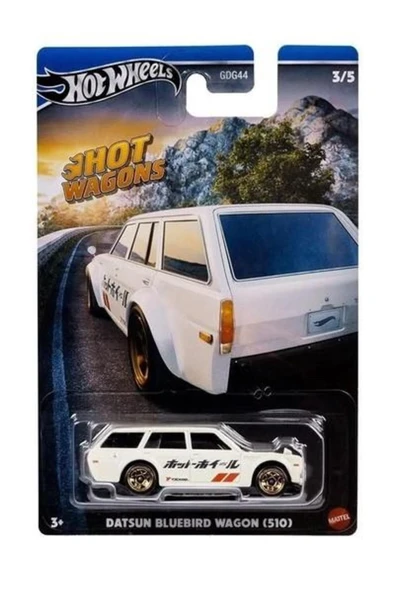 Hot Wheels Hot Wagons Datsun Bluebird Wagon (510) HWR56 HRR88 ürün görseli 1