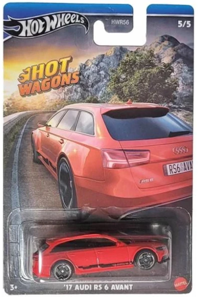 Hot Wheels  Hot Wagons '17 Audi Rs 6 Avant HWR56 HRR85 ürün görseli 1