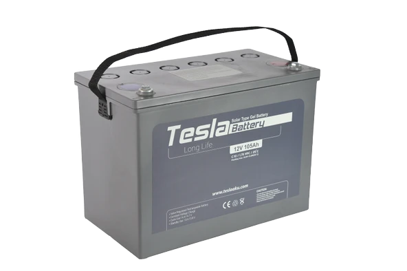TESLA 12V 105AH SOLAR JEL AKÜ (YENİ ÜRETİM) ürün görseli 1