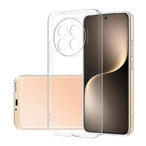 Honor Magic 7 Lite Uyumlu Kılıf Şeffaf Pürüzsüz Süper Silikon Kapak ürün görseli 1