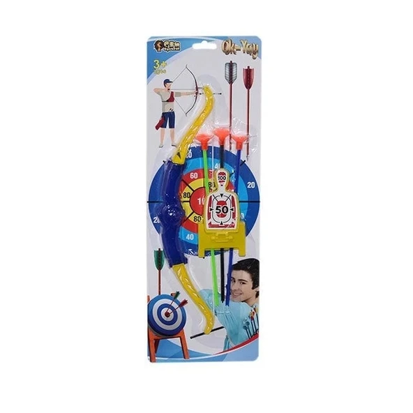 Mey İthalat® E3051 Ok Yay Seti -Can Oyuncak - Resim 5