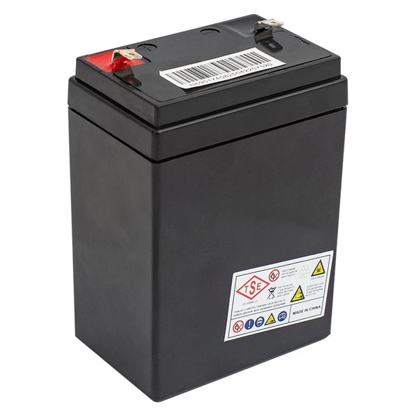 Orbus ORB4-8 4 Volt 8 Amper Kuru Tip Akü (68 X 45 X 95 Mm) ürün görseli 1