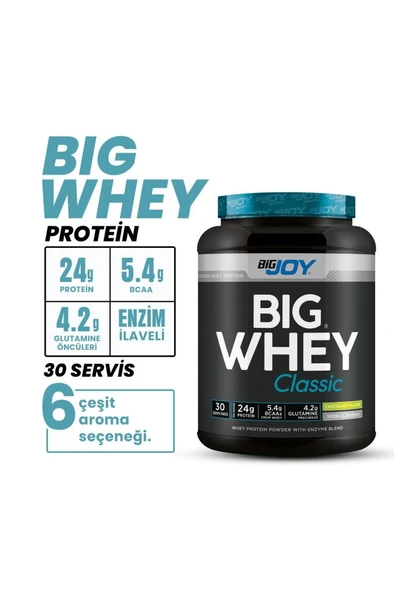 Bigjoy Sports Big Whey Classic Whey Protein Tozu 915gr Hindistan Cevizi&vanilya 30 Servis ürün görseli 1