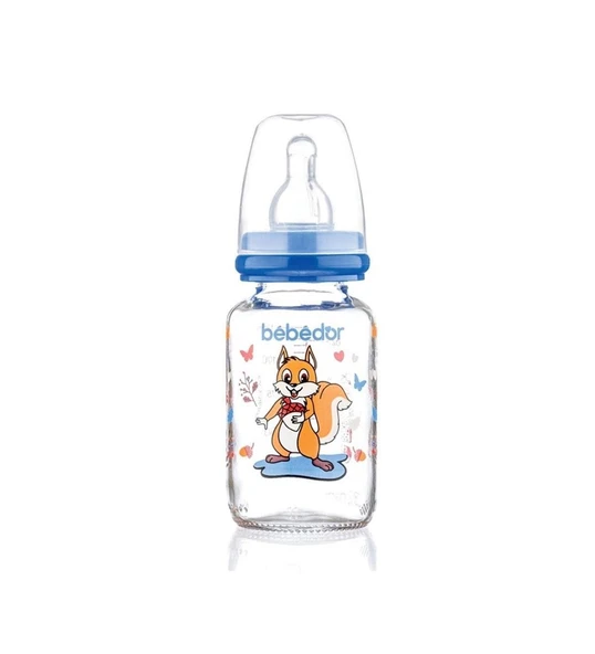 BEBEDOR BİBERON CAM DESENLİ 125 ML 30302 ürün görseli 1