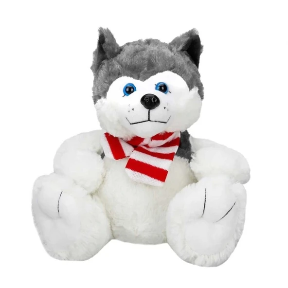 Mey İthalat® 1030 Oturan Husky Atkılı Köpek 30 cm ürün görseli 1