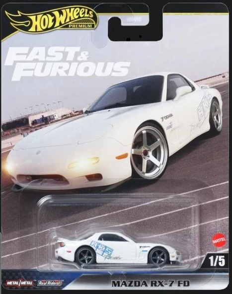 Hot Wheels Premium Fast & Furious Mazda RX-7 FD HNW46 JBL93 ürün görseli 1