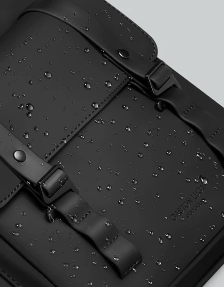 Gaston Luga Spläsh Org. Backpack 15" Sırt Çantası  - Black - Resim 5
