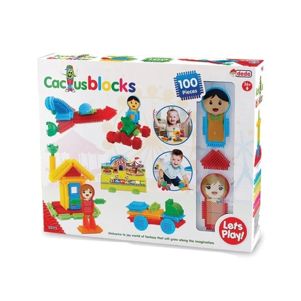Mey İthalat® 03315 KAKTÜS BLOKLAR 100 PRÇ ürün görseli 1