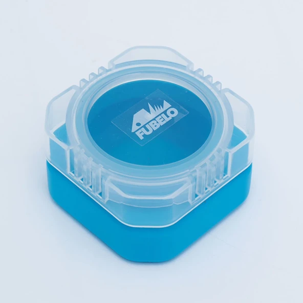 Fubelo Contalı Sızdırmaz Kutu 6cm (Mavi) - Resim 2