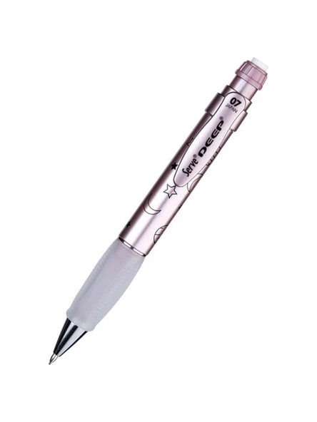 Serve Deep Versatil Metalik Rose Sky Uzay Temalı Kalem 0.7 Mm (3731) ürün görseli 1