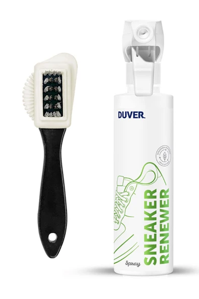 Duver 200 ml Süet ve Nubuk Ayakkabı Yenileyici Sprey Ve Nubuk Fırça ürün görseli 1
