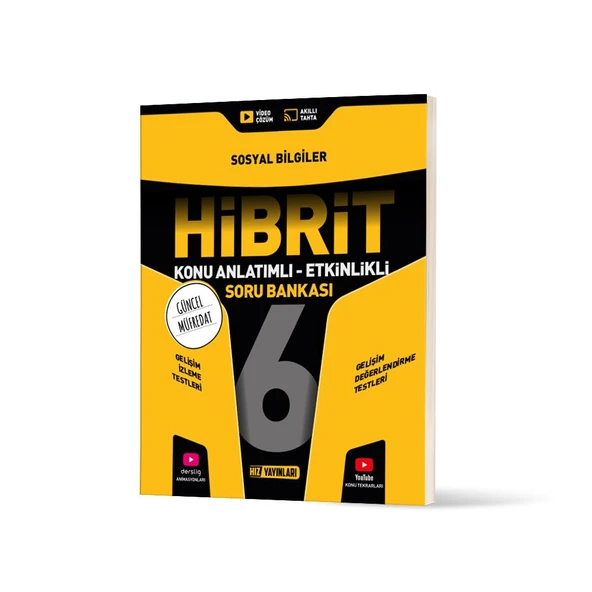 Hız 6. Sınıf Hibrit Sosyal Bilgiler Konu Anlatımlı ürün görseli 1