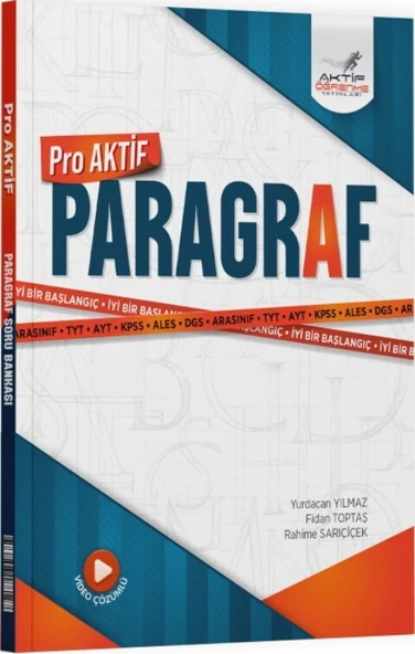 TYT AYT Paragraf Proaktif Soru Bankası Aktif Öğrenme ürün görseli 1