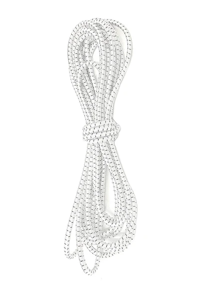 Desenli Beyaz Simli 5 Metre 2 mm Yuvarlak Lastik ürün görseli 1
