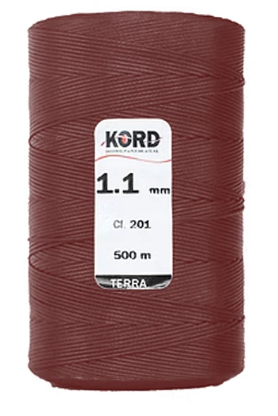 Kord Bordo Rengi 1.1 mm 500 m Mumlu El Saracı ve Dikiş İpi ürün görseli 1