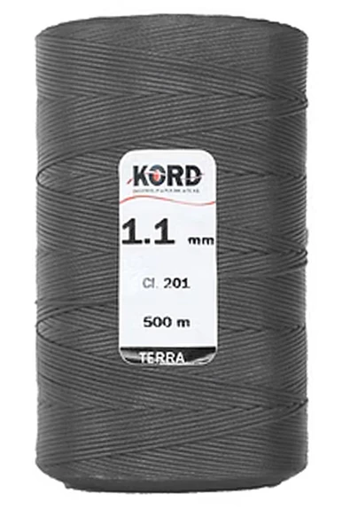 Kord Gri Rengi 1.1 mm 500 m Mumlu El Saracı ve Dikiş İpi ürün görseli 1