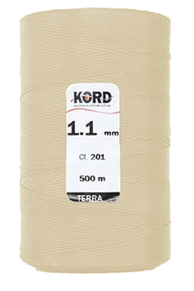 Kord Bej Rengi 1.1 mm 500 m Mumlu El Saracı ve Dikiş İpi ürün görseli 1
