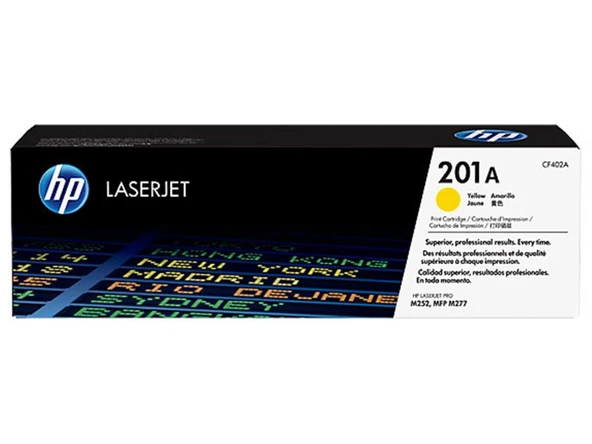 HP 201A Yellow Sarı 1.400 Sayfa Toner CF402A ürün görseli 1