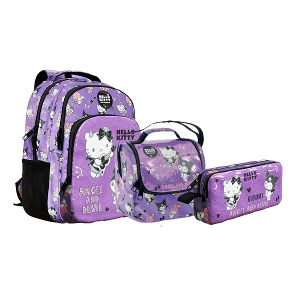 Hello Kitty Çanta+ Beslenme+ Kalemlilk Set2 ürün görseli 1