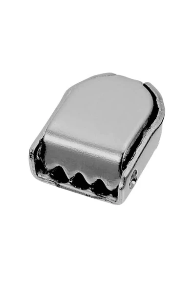 Ayakkabı Bağcık Ucu Klipsi Gümüş Metal 30 Adet ürün görseli 1