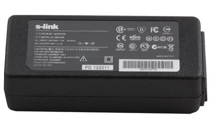 S-link SL-NBA308 40w19v 2.1a 2.5-0.7 Notebook Adaptörü - Resim 2