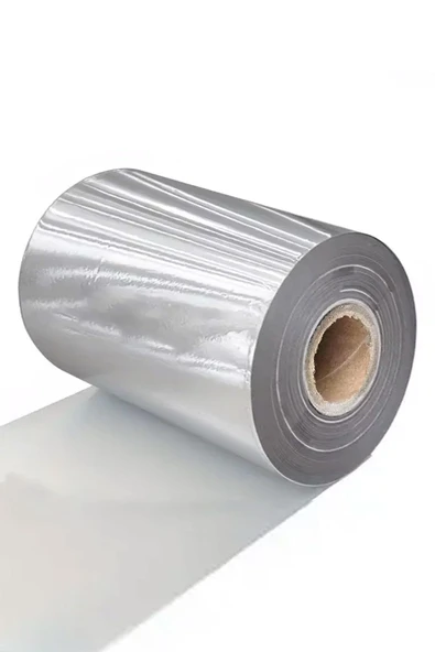 Gümüş Yaldızlı 60 MM Sıcak Damgalama Folyo Kağıdı ürün görseli 1