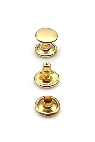 5 MM 00 No Altın Renkli Perçin Rivet 30 Adet ürün görseli 1