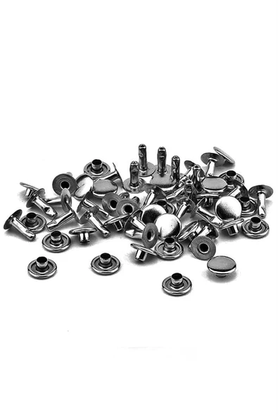 7 MM 33 No Platin Renk 30 Adet Perçin Rivet - Resim 3