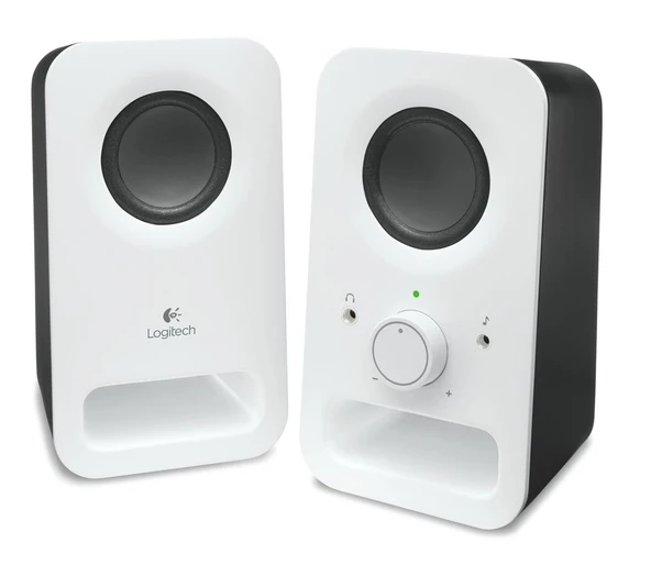 Logitech 980-000815 Z150 3W Beyaz 1+1 RMS Multimedya Stereo Hoparlör ürün görseli 1