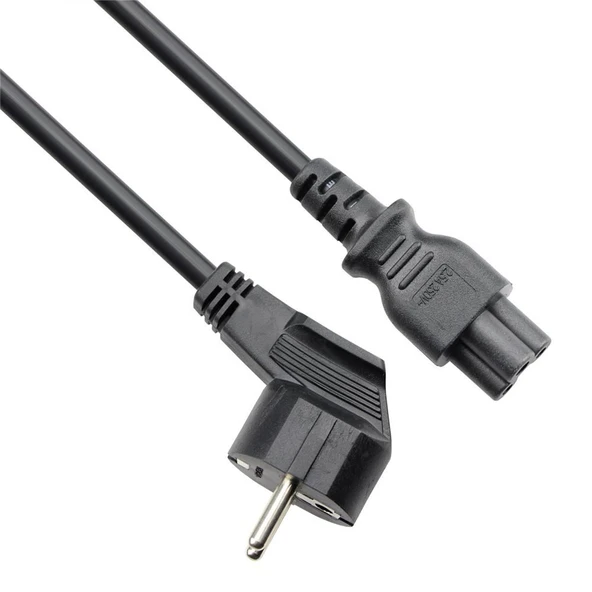 Vcom CE022-1.8 0.50MM2 Notebook 1.8MT Power Elektrik Kablosu ürün görseli 1