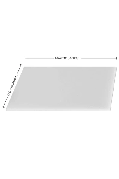 Beyaz 45x90 cm 50 mm Polietilen Kesim Takozu ürün görseli 1