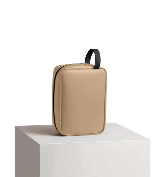 Gaston Luga Spläsh Toiletry Bag - Latte - Resim 2