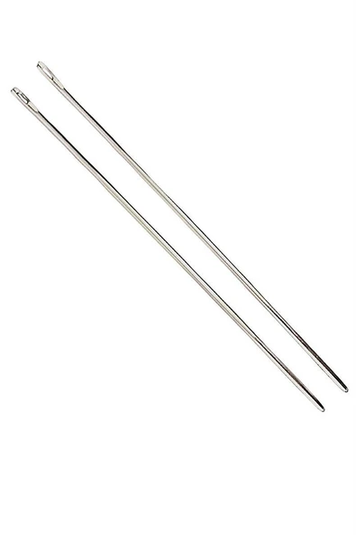 4 No 1,3 Mm 8 Cm Çuvaldız Saraç El Dikiş Iğnesi ürün görseli 1
