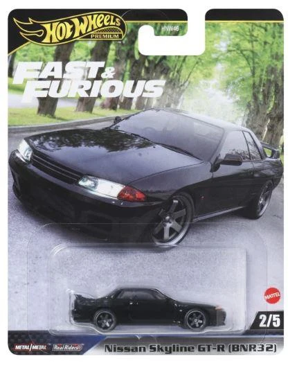 Hot Wheels Premium Fast & Furious Nissan Skyline GT-R (BNR32) HNW46 JBL97 ürün görseli 1