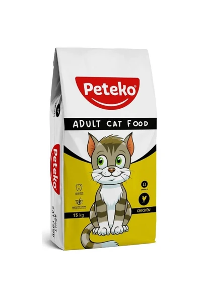 PetEko  Tavuklu Yetişkin Kedi Maması 15 kg ürün görseli 1
