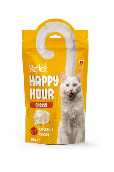 Reflex  Happy Hour Choosy Chicken&cheese Seçici Kediler Için Ödül 60 Gr. Rft-048 ürün görseli 1