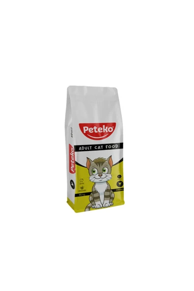 PetEko  Yetişkin Kedi Kuru Maması Tavuklu 15 Kg ürün görseli 1