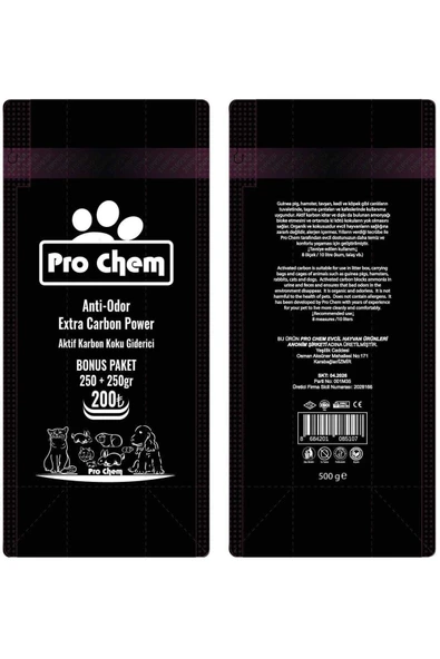 Pro Chem  Aktif Karbon Koku Giderici ürün görseli 1