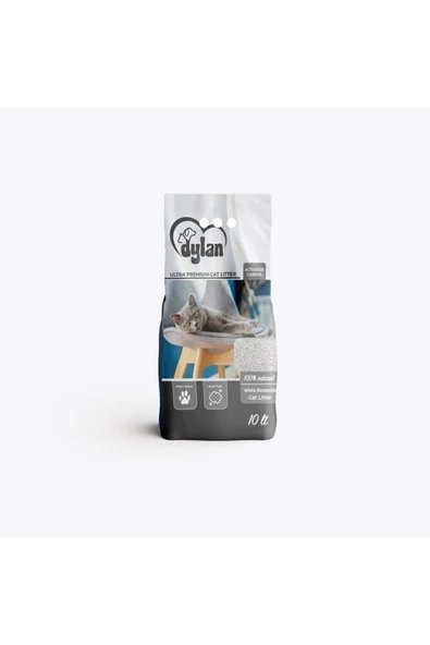 Dylan  Ultra Premium Aktif Karbonlu Kedi Kumu 10 lt ürün görseli 1