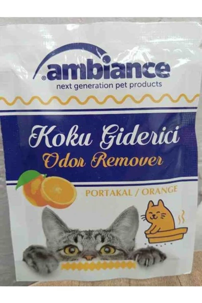 Ambiance  Kedi Tuvaleti İçin Kökü Giderici Portakal Kokulu 25g ürün görseli 1