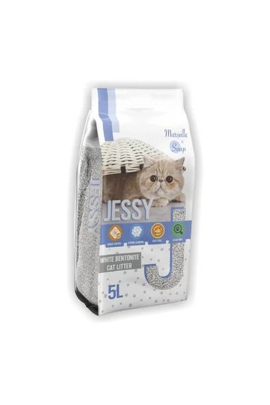 JESSY  Marsilya sabunlu kedi kumu 5l ürün görseli 1